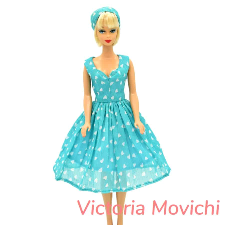 barbie doll gown design